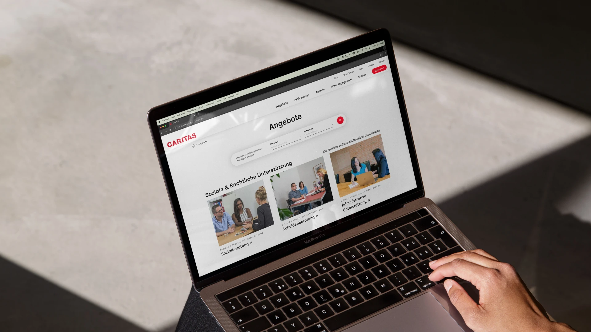 Neustadt Referenz Caritas Angebote