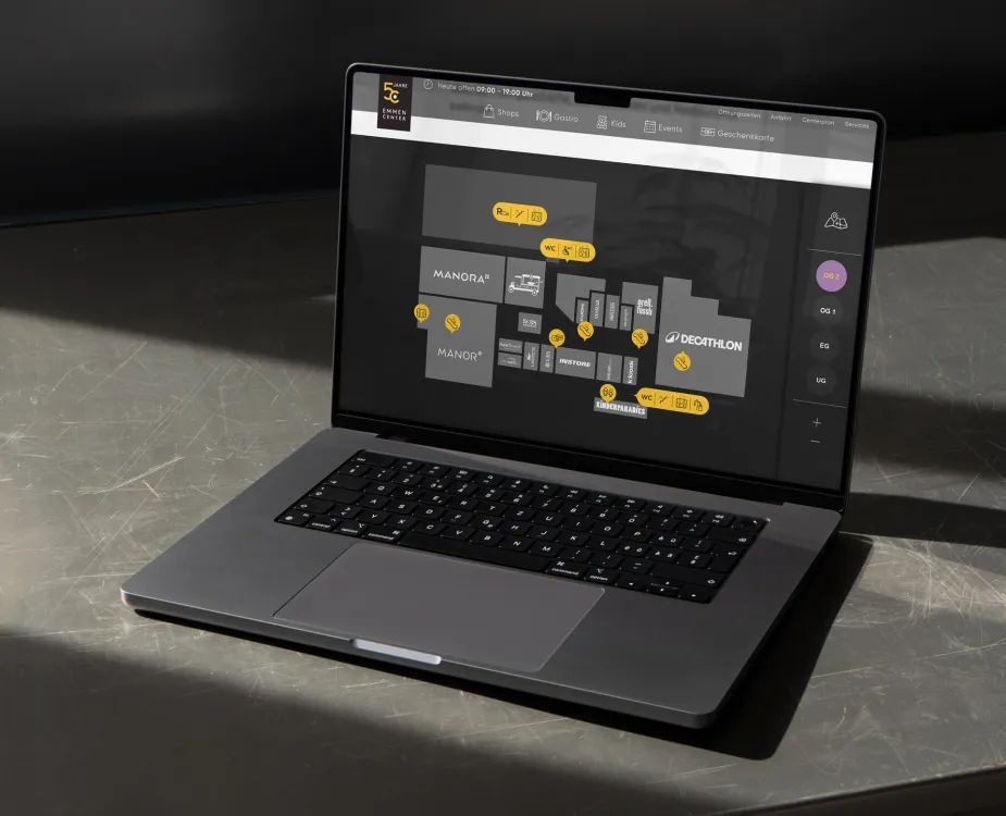 Neustadt Emmencenter Lageplan
